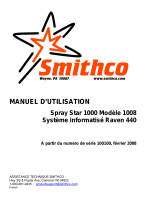 Smithco Spray Star 1008 Dec 2008 Le manuel du propriétaire
