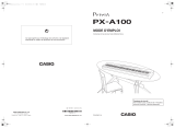 Casio PX-A100RD, PX-A100BE Manuel utilisateur