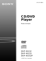 Sony DVP-NS32 Mode d'emploi