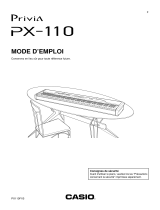 Casio PX-110 Manuel utilisateur