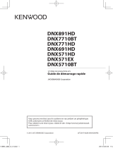 Kenwood DNX571HD Le manuel du propriétaire