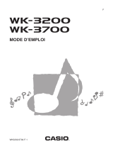 Casio WK-3700 Manuel utilisateur