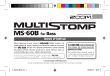 Zoom MS-60B Le manuel du propriétaire