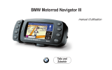 Garmin BMW Motorrad Navigator III Manuel utilisateur