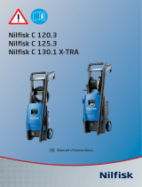 Nilfisk C120.6-6 PCLX-TRA Le manuel du propriétaire