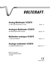 VOLTCRAFT VC5070 Le manuel du propriétaire