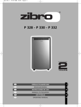 Zibro P 332 Le manuel du propriétaire
