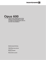 Beyerdynamic Opus 650 Set Manuel utilisateur