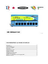 M-Audio MIDISPORT 4x4 Le manuel du propriétaire