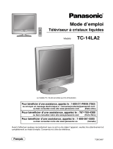 Panasonic TC14LA2 Le manuel du propriétaire
