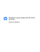HP Value 23-inch Displays Mode d'emploi