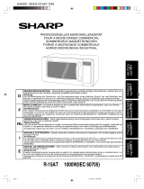 Sharp R-15AT Le manuel du propriétaire