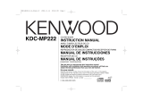 Kenwood KDC-MP222 Manuel utilisateur