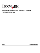 Lexmark X3650 Le manuel du propriétaire