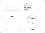 Casio AP-620 Manuel utilisateur