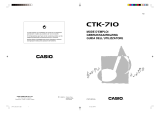 Casio CTK-710 Manuel utilisateur