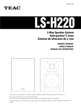 TEAC LS-H220 Le manuel du propriétaire