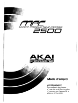 Akai MPC2500 Le manuel du propriétaire