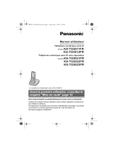 Panasonic KXTG5522FR Le manuel du propriétaire