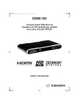 SAGEMCOM DS86 HD Le manuel du propriétaire