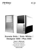 Antec Sonata Plus 550 Le manuel du propriétaire