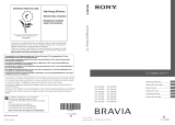 Sony Bravia KDL-40P3600 Le manuel du propriétaire