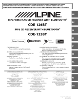 Alpine CDE-125BT Le manuel du propriétaire