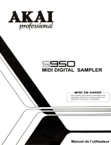 Akai S950 Le manuel du propriétaire