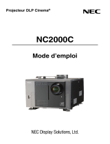 NEC NC2000C Le manuel du propriétaire