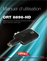 Optex ORT8896-HDORT8897-HDORT 8895-HD Le manuel du propriétaire