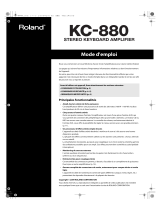 Roland KC-880 Le manuel du propriétaire