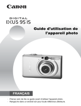 Canon Digital IXUS 95 IS Le manuel du propriétaire
