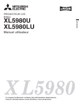 Mitsubishi XL5980LU Le manuel du propriétaire