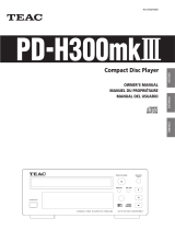 TEAC PD-H300MKIII Le manuel du propriétaire