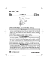 Hitachi CJ 90VST Manuel utilisateur