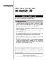 Roland JC-120 Le manuel du propriétaire