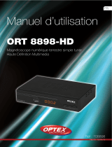 Optex ORT 8898-HD Le manuel du propriétaire