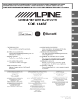Alpine CDE-134BT Le manuel du propriétaire