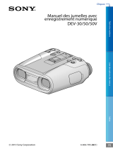 Sony DEV-50V Mode d'emploi