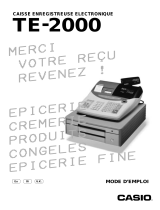 Casio TE-2000 Mode d'emploi