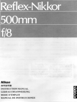 Nikon Reflex-Nikkor 500mm f/8 Le manuel du propriétaire