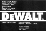 DeWalt DW806 Manuel utilisateur