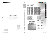 Sharp LC-40LU824RU Le manuel du propriétaire
