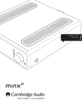 Cambridge Audio Minx Xi Manuel utilisateur