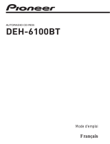 Pioneer DEH-6100BT Manuel utilisateur
