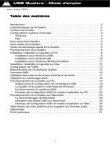 M-Audio Quattro USB Le manuel du propriétaire