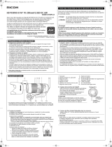 Pentax D FA 70-200 f/2.8ED DC AW Le manuel du propriétaire