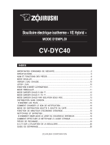 Zojirushi CV-DYC40 Le manuel du propriétaire