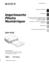 Sony DPP-FP35 Mode d'emploi