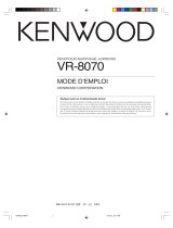 Kenwood VR-8070 Le manuel du propriétaire